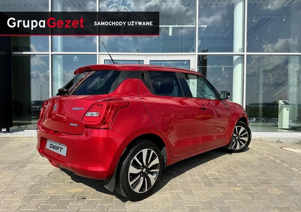 Suzuki Swift cena 57900 przebieg: 75500, rok produkcji 2019 z Pilzno małe 46